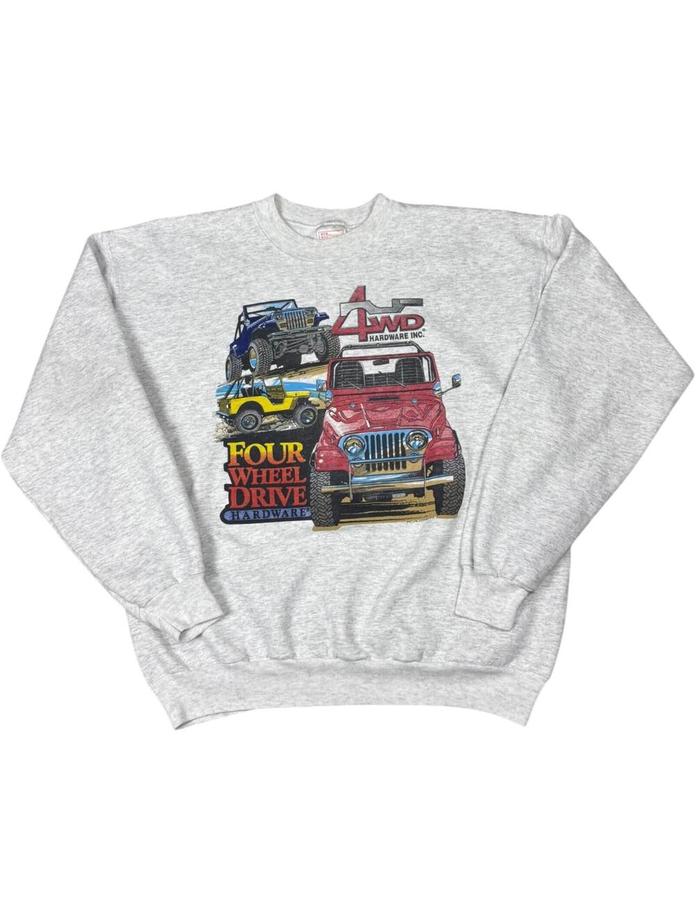 Four Wheel Drive Hardware Jeep 90’s Crewneck
